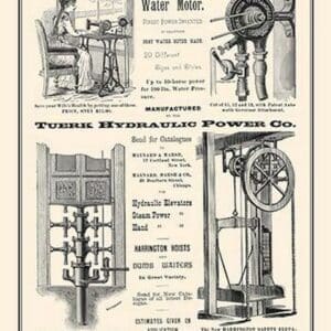 Tuerk Water Motor - Art Print