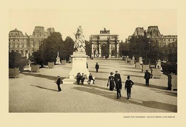 Tuileries Garden - Art Print