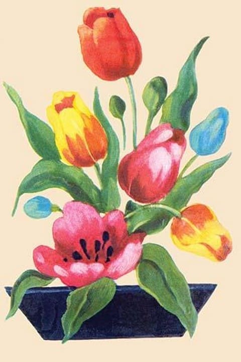 Tulip Arrangement - Art Print