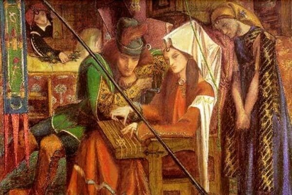 Tune of the Seven Towers by Dante Gabriel Rossetti - Art Print