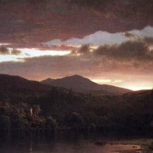 Twilight (Catskill Mountain) by Frederic Edwin Church - Art Print