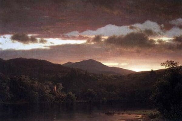 Twilight (Catskill Mountain) by Frederic Edwin Church - Art Print