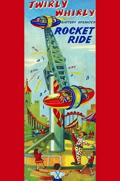 Twirly Whirly Rocket Ride - Art Print