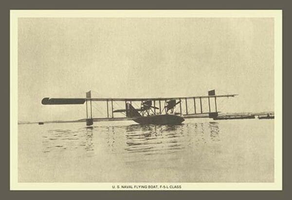 U. S. Naval Flying Boat - Art Print