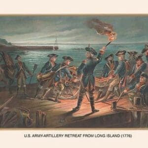 U.S. Army - Artillery Retreat from Long Island