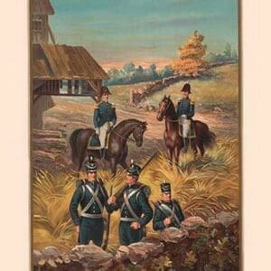 U.S. Army and General Officers 1813-1821 by Arthur Wagner - Art Print