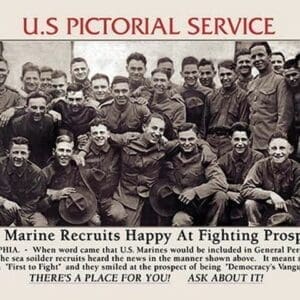 U.S. Marine Recruits - Art Print