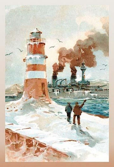 U.S. Navy: January Morning by Willy Stower - Art Print