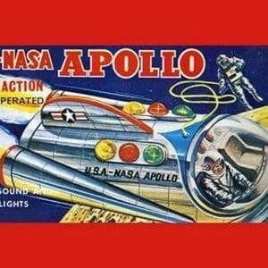 U.S.A. - NASA Apollo - Art Print