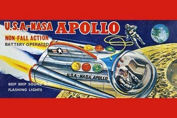 U.S.A. - NASA Apollo - Art Print