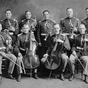 US Marine Corps Band Sextets - Art Print