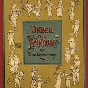 Under the Window by Kate Greenaway - Art Print