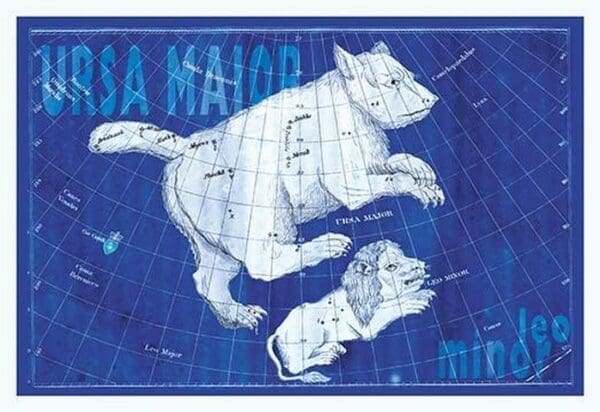 Ursa Major and Leo Minor #3 - Art Print