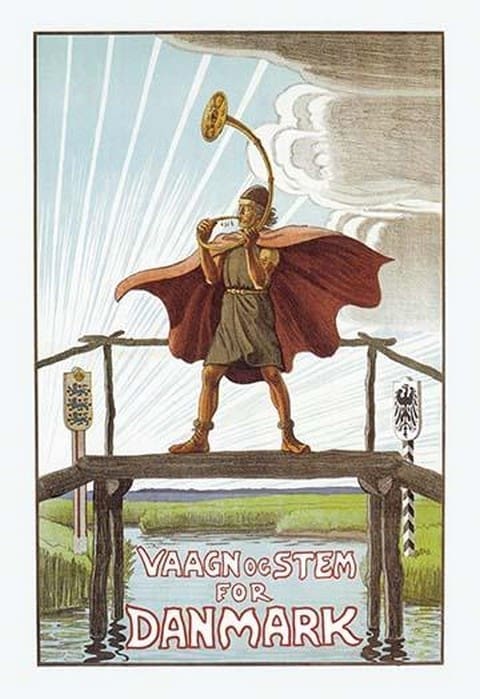 Vaagnocstem for Denmark by Rasmus Christiansen - Art Print