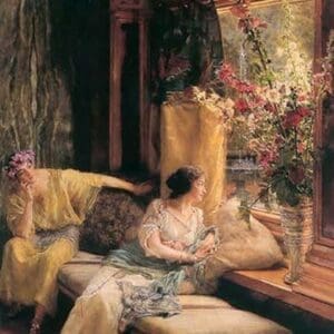 Vain Courtship by Sir Lawrence Alma-Tadema - Art Print