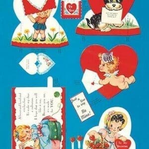 Valentine Diecuts #2 - Art Print