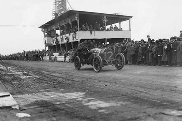 Vanderbilt Automobile Race Track - Art Print