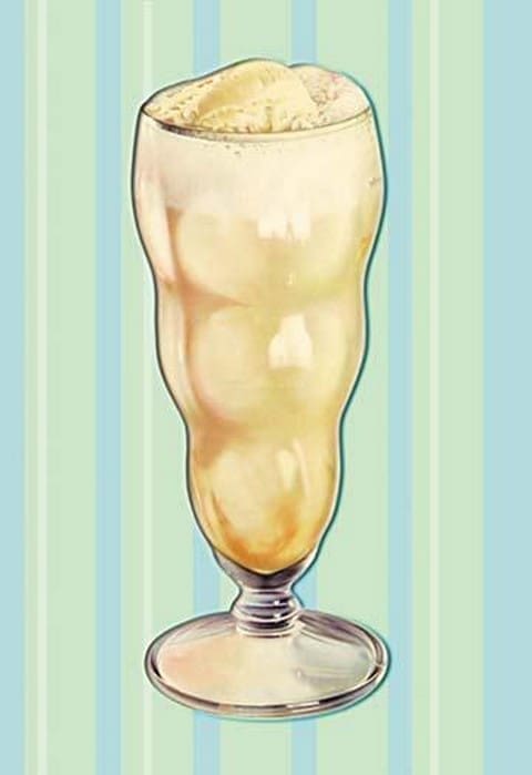 Vanilla Shake - Art Print