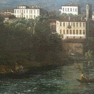 Vaprio D'Adda by Bernardo Bellotto - Art Print