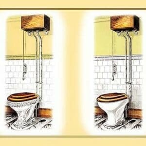 Variations of a Toilet - Art Print