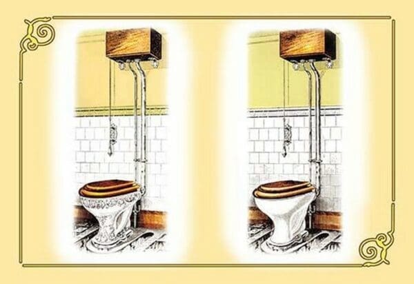 Variations of a Toilet - Art Print