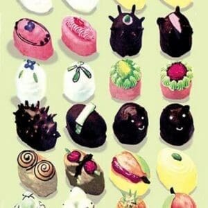 Various Desserts - Art Print