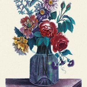 Vase of Flowers - Art Print