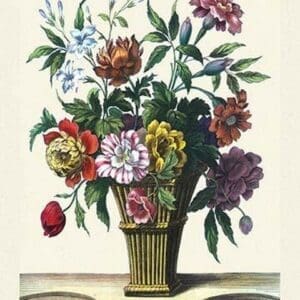 Vase on Table - Art Print