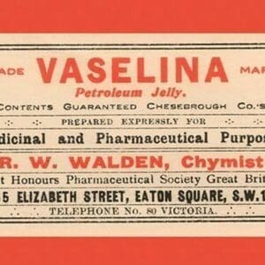 Vaselina Petroleum Jelly - Art Print