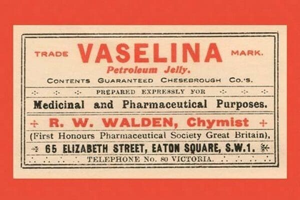 Vaselina Petroleum Jelly - Art Print