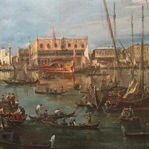 Venice from the Bacino di San Marco by Francesco Guardi - Art Print