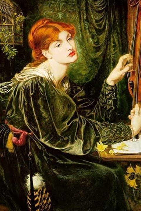 Veronica Veronese by Dante Gabriel Rossetti - Art Print