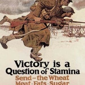 Victory is a Question of Stamina by Dunn - Art Print