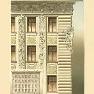 Viennese Facade - Austria by Otto Wagner - Art Print