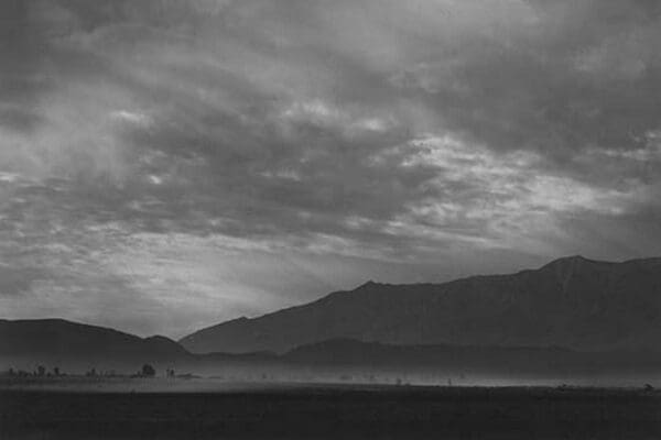 View SW over Manzanar