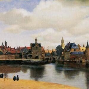 View of Delft by Johannes Vermeer - Art Print