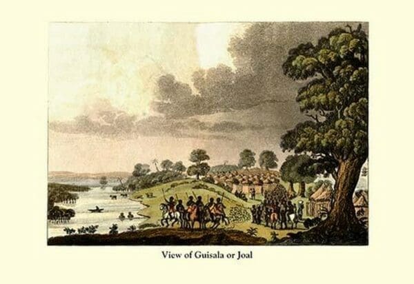 View of Guisala or Joal - Art Print