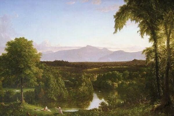 View on the Catskill - Early Autumn by Thomas Cole - Art Print