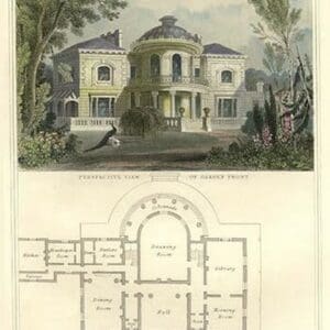 Villa in the Roman Style by Richard Brown - Art Print