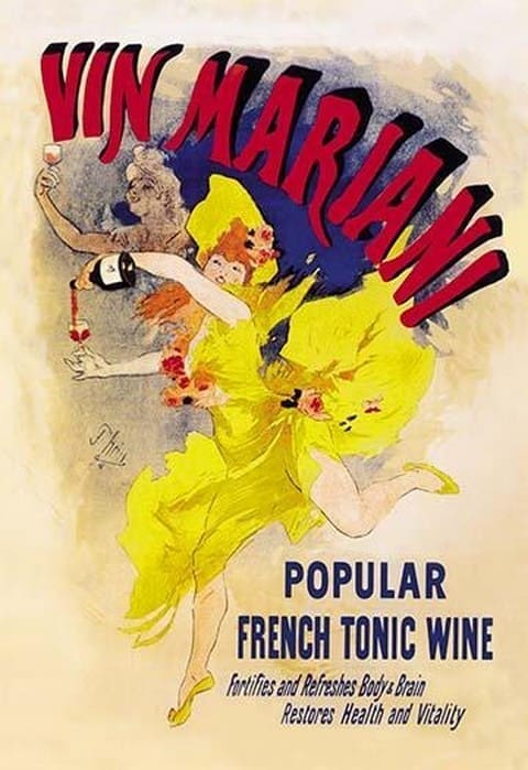 Vin Mariani by Jules Cheret - Art Print