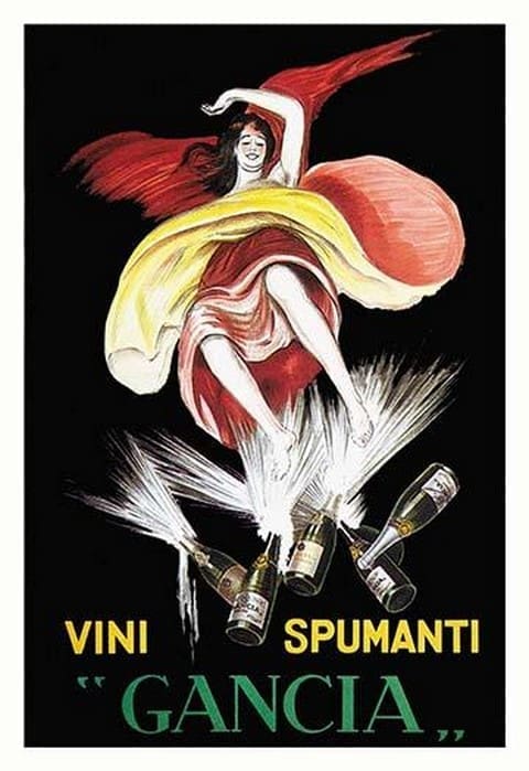 Vini Spumanti Gancia by Leonetto Cappiello - Art Print