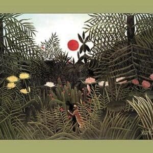 Virgin Forest by Henri Rousseau - Art Print