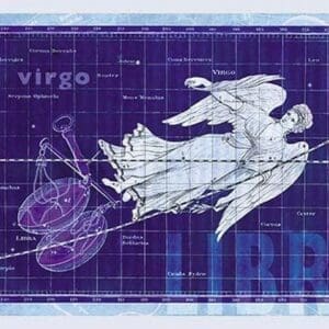 Virgo and Libra #2 - Art Print