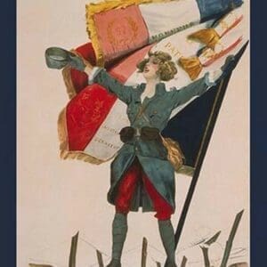 Vive La France! by F.A. Crepaux - Art Print