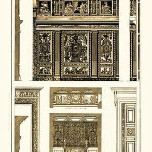 Wall Paintings and Decoration of the Renaissance by J. Buhlmann - Art Print