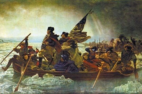 Washington Crossing the Delaware by Emanuel Leutze #2 - Art Print