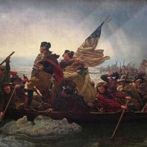 Washington Crossing the Delaware by Emanuel Leutze - Art Print