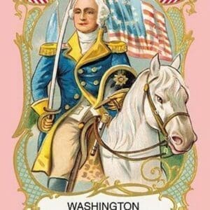 Washington Taking Command of the American Army - Art Print