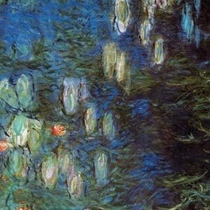 Water Lilies (Detail) by Claude Monet - Art Print