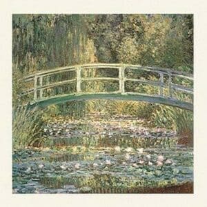 Water Lilies and Japanese Bridge by Claude Monet - Art Print